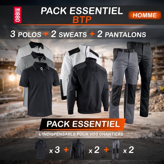 Pack Essentiel BTP Homme LMA
