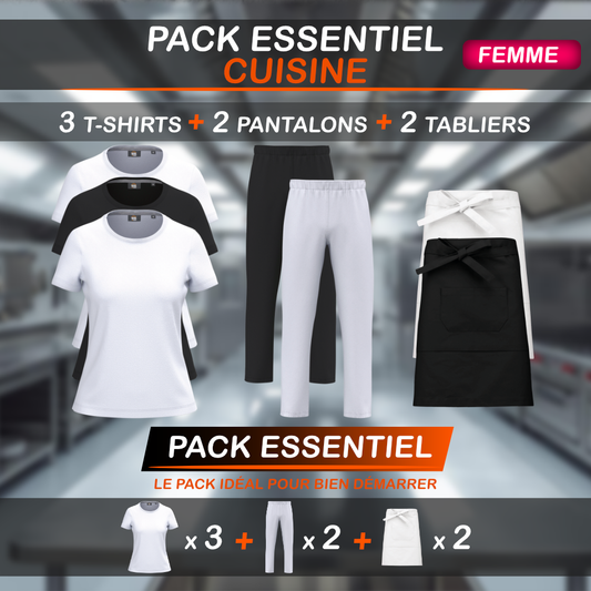 Pack Essentiel Cuisine Femme