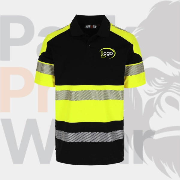 Polo de travail haute visibilité HEROCK® VEGA – Visibilité maximale et confort professionnel