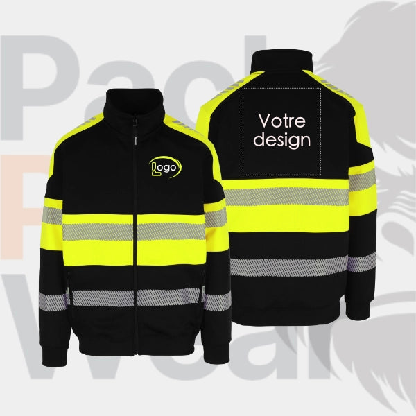 Sweat de travail haute visibilité HEROCK® KARIS – Chaleur, visibilité et confort pour les professionnels