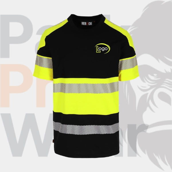 T-shirt de travail haute visibilité HEROCK® LUMIN – Léger, respirant et certifié EN ISO 20471