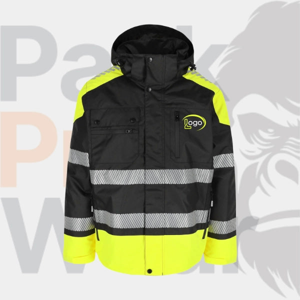 Veste matelassée haute visibilité HEROCK® METEOR – Protection maximale contre le froid et les intempéries
