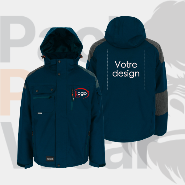 Veste imperméable matelassée HEROCK PERSIA