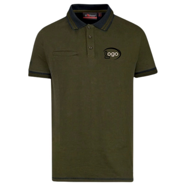 Lot de 5 Polos de travail U-Power Way Homme personnalisables