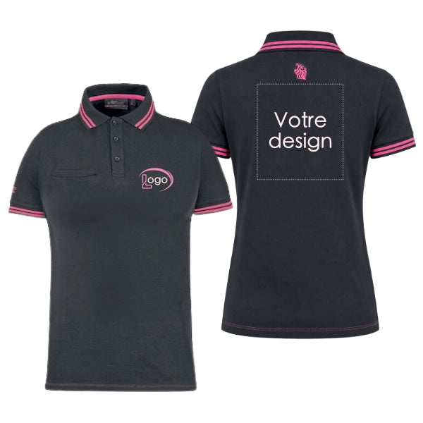 Lot de 5 Polos de travail U-Power Way Femme personnalisables