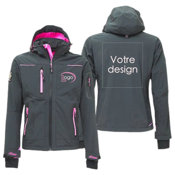 Lot de 5 Vestes Softshell femme U-Power Space Femme personnalisables