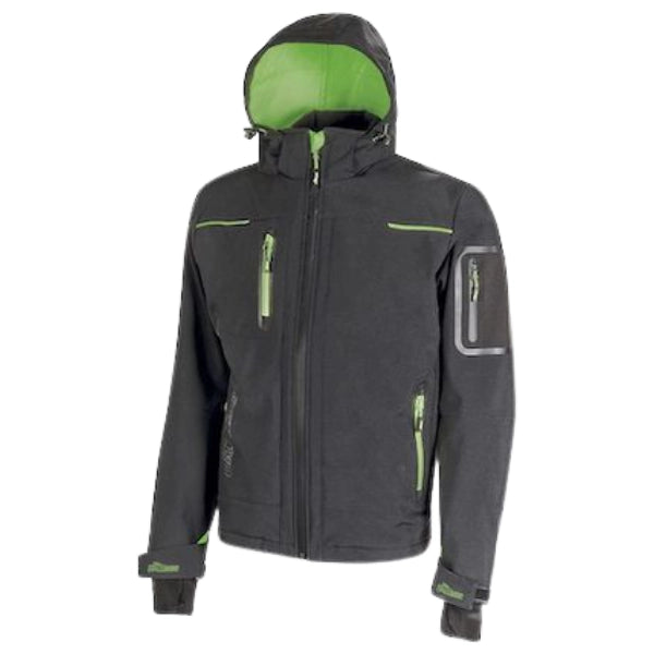Lot de 5 Vestes Softshell U-Power Space Homme personnalisables