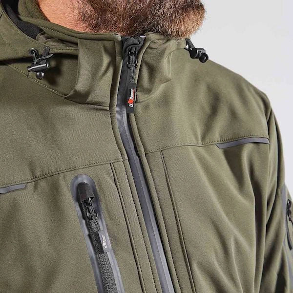 Lot de 5 Vestes Softshell U-Power Space Homme personnalisables