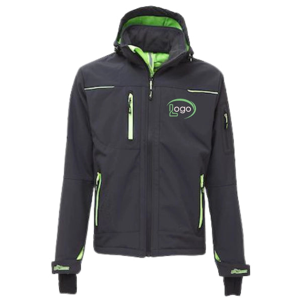 Lot de 5 Vestes Softshell U-Power Space Homme personnalisables