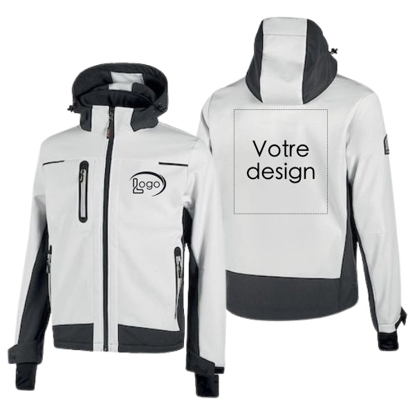 Lot de 5 Vestes Softshell U-Power Space Homme personnalisables