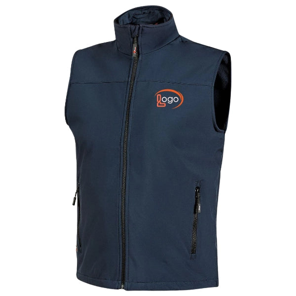 Lot de 5 Gilets Softshell de travail U-Power Dublino Homme personnalisables
