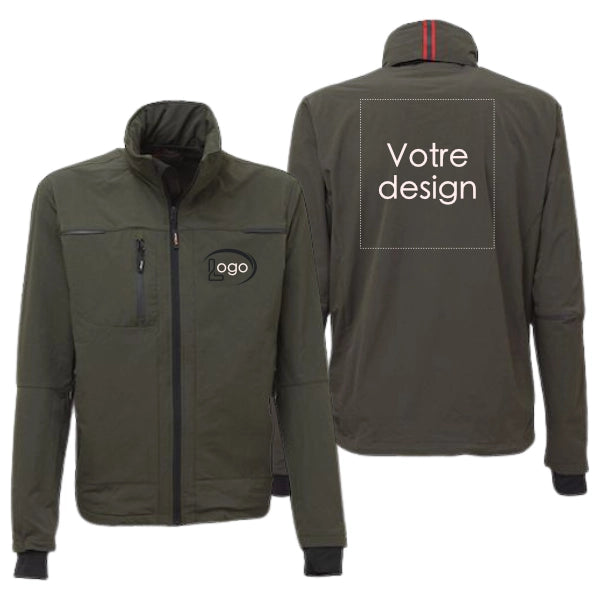 Lot de 5 Vestes de travail U-Power Pluton Homme