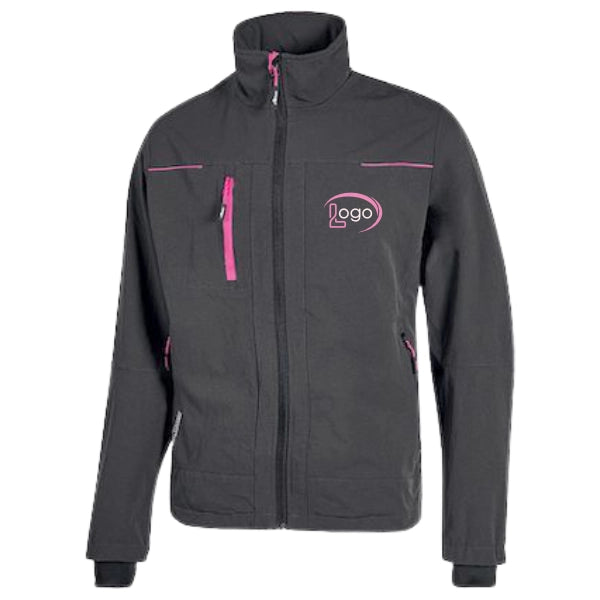 Lot de 5 Vestes de travail U-Power Pluton Femme personnalisables