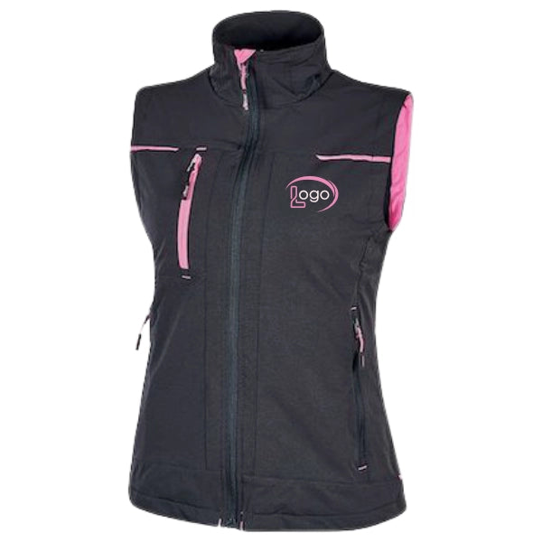 Lot de 5 Gilets de travail U-Power Saturn Femme personnalisables