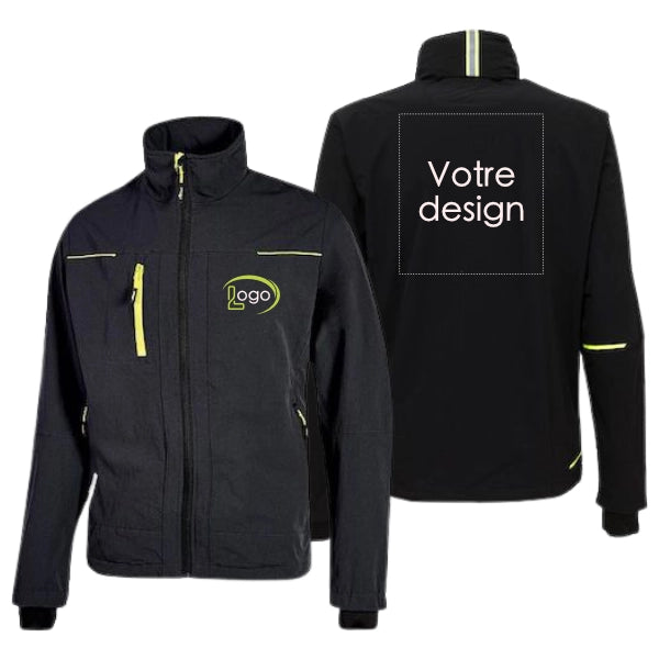 Lot de 5 Vestes de travail U-Power Pluton Femme personnalisables