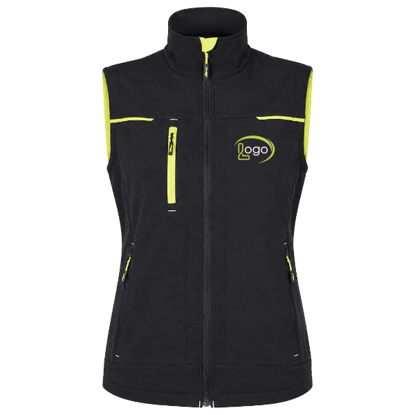 Lot de 5 Gilets de travail U-Power Saturn Femme personnalisables